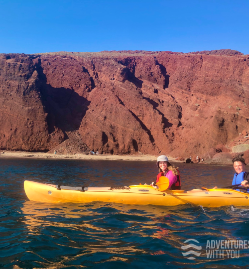 Santorini Sea Kayaking Sunset Tour